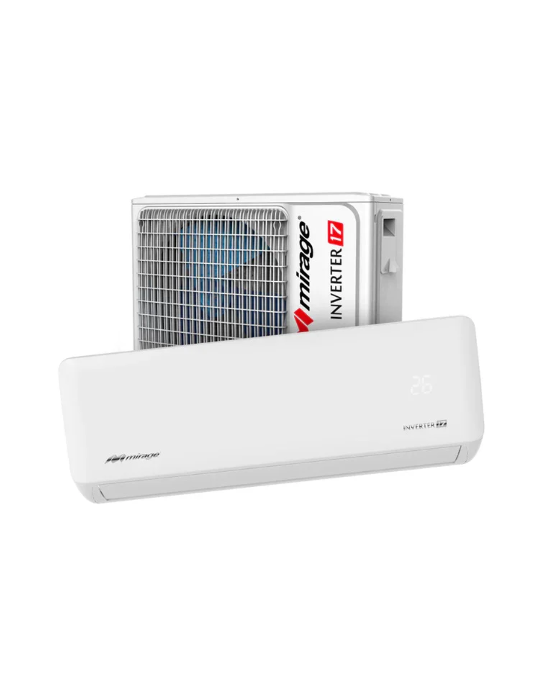 Inverter 17 Minisplit Mirage 3 Toneladas ✅ - Imagen 3