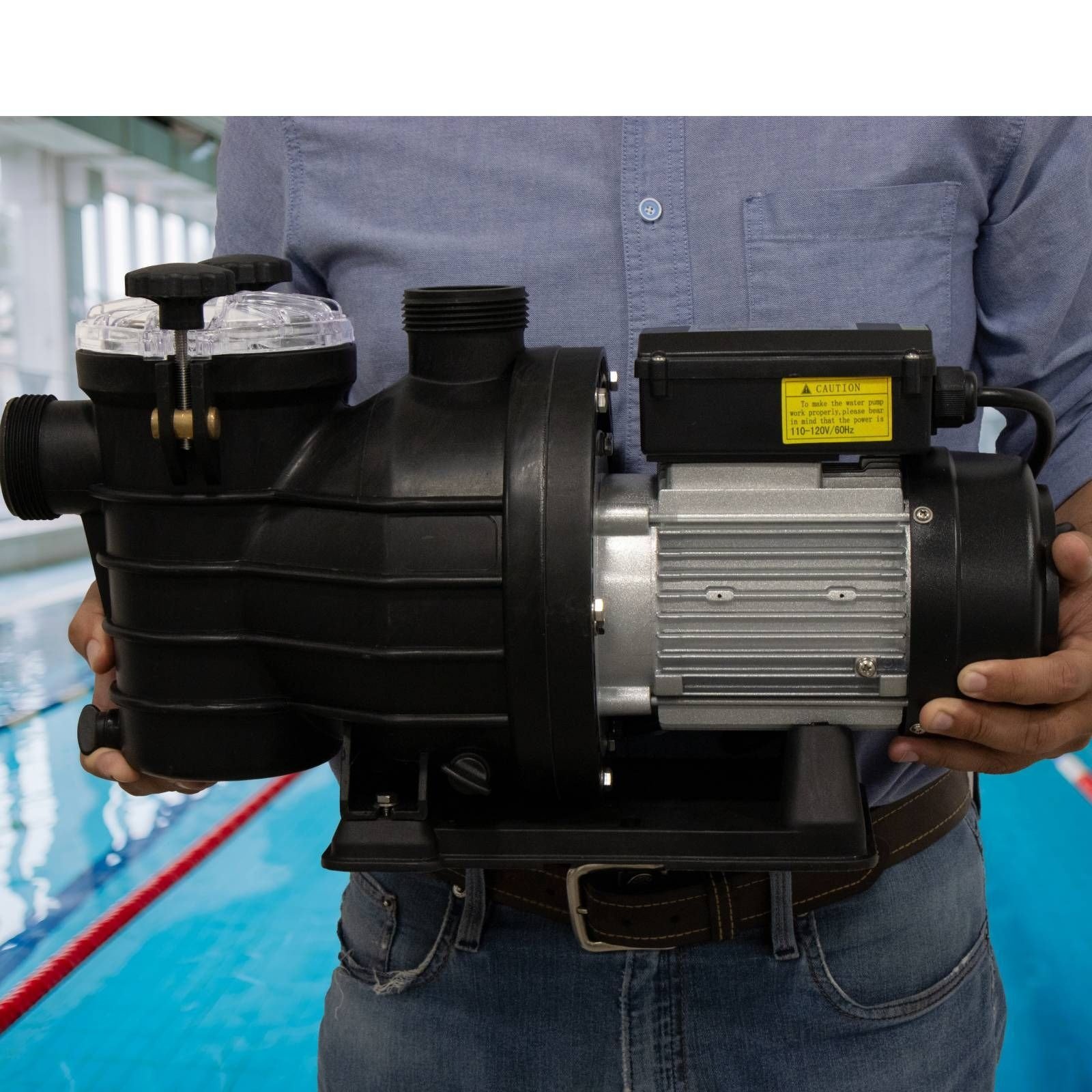 Motobomba Recirculadora Piscinas Aquapak Silver 1.5 HP Monofásica 115V Prefiltro Integrado 10.5 AMP ✅ - Imagen 8