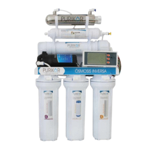 Sistema de Ósmosis Inversa Purikor con Luz UV y Medidor TDS 6 Etapas 100 GPD ✅